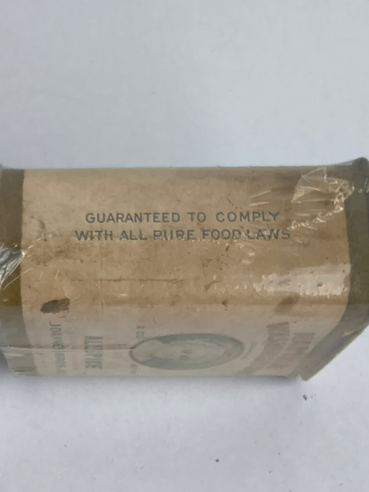 Antique Martha Washington Brand Allspice Tin — Joannes Bros. Co. Green Bay WI — Early 1900s Kitchen Collectible