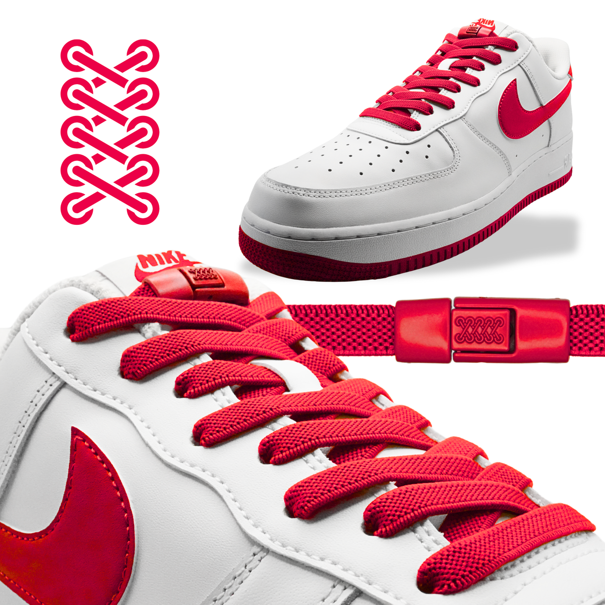 Flat Elastic Shoelaces