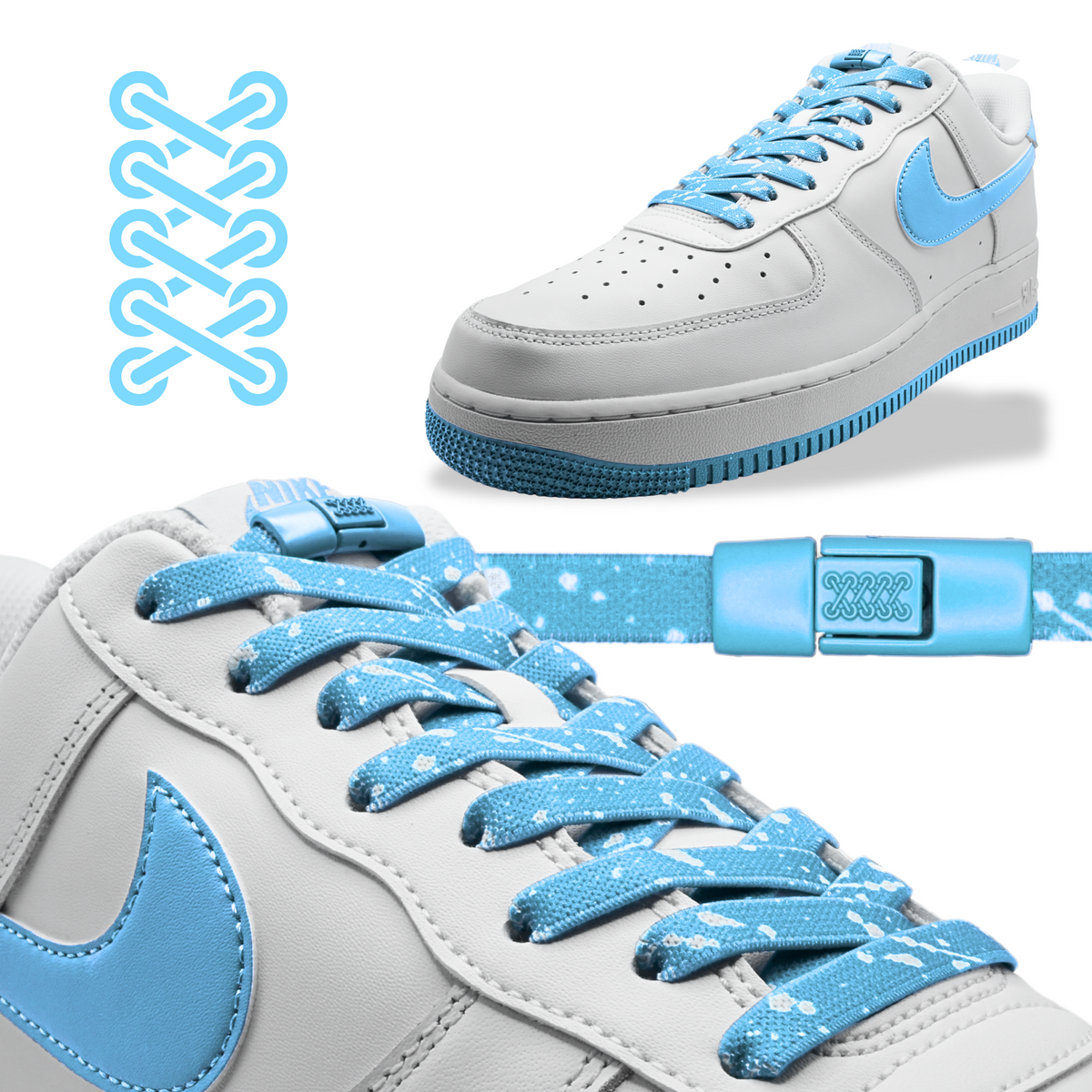 Flat Elastic Shoelaces