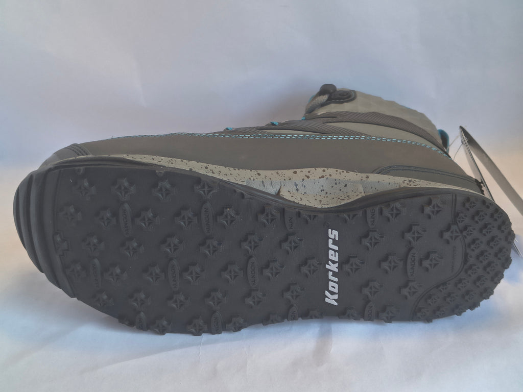 Korkers  Women's size 11, Bantam lite Wading/Fishing Boots, new with tags and new in box