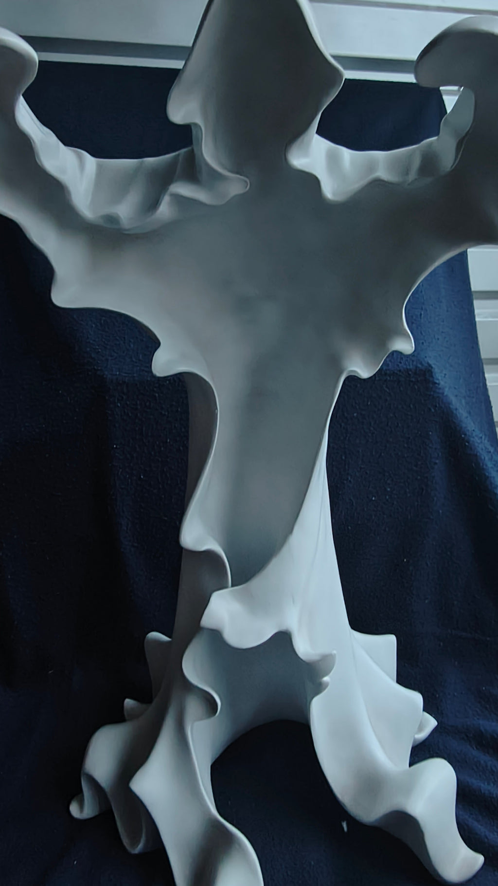 Ghost sculpture close up detail
